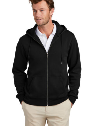 Brooks Brothers Double-Knit Full-Zip Hoodie BB18208