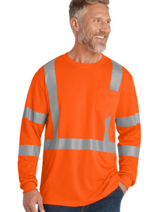 CornerStone ANSI 107 Class 3 Mesh Long Sleeve Tee. CS203