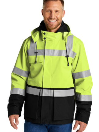 CornerStone ANSI 107 Class 3 Waterproof Ripstop 3-In-1 Parka CSJ502