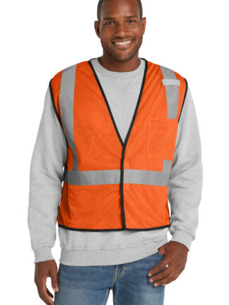 CornerStone ANSI 107 Class 2 Economy Mesh One-Pocket Vest. CSV100