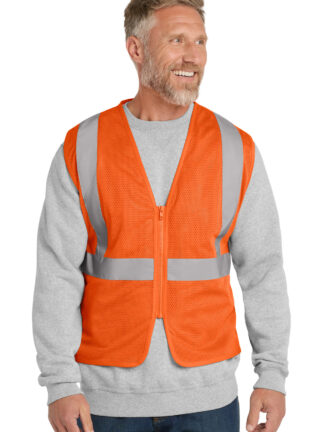 CornerStone ANSI 107 Class 2 Economy Mesh Zippered Vest. CSV101