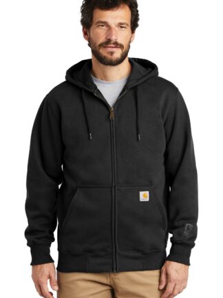 Carhartt Rain Defender Paxton Heavyweight Hooded Zip-Front Sweatshirt. CT100614