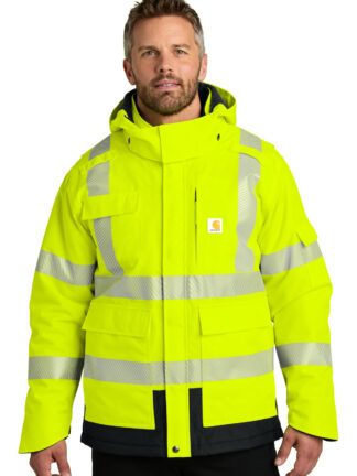 Carhartt ANSI 107 Class 3 Waterproof Heavyweight Insulated Jacket CT106694