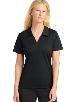 Sport-Tek Women's Dri-Mesh V-Neck Polo. L469