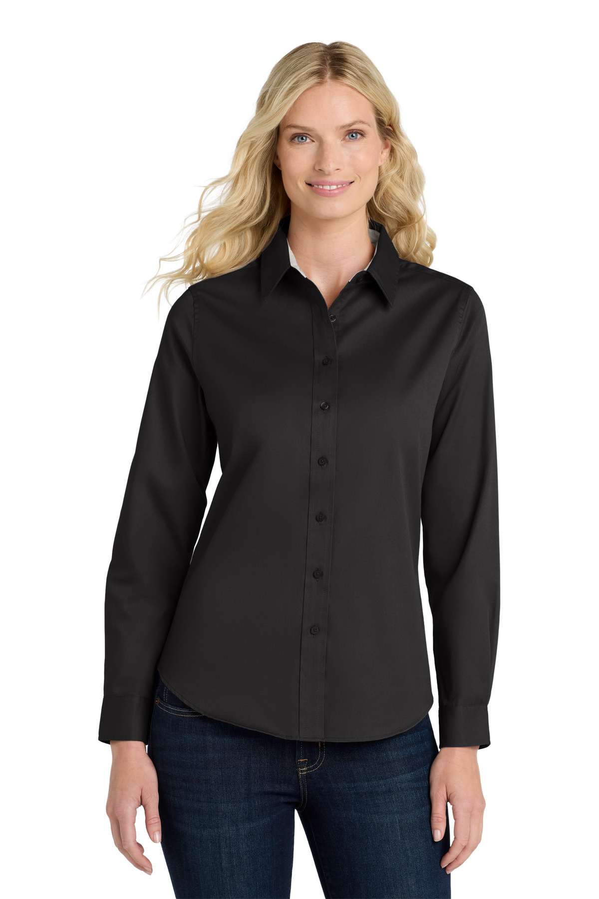 Port Authority Women's Long Sleeve Easy Care Shirt. L608