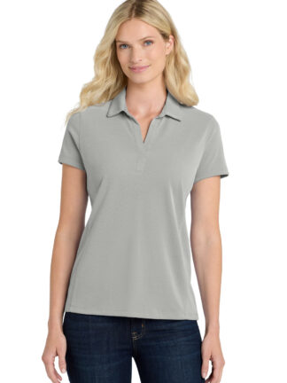Port Authority Women's Poly Oxford Pique Polo. LK582