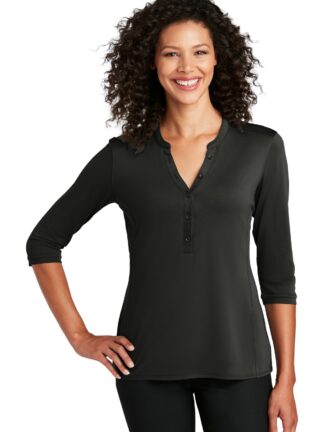 Port Authority Women's UV Choice Pique Henley LK750