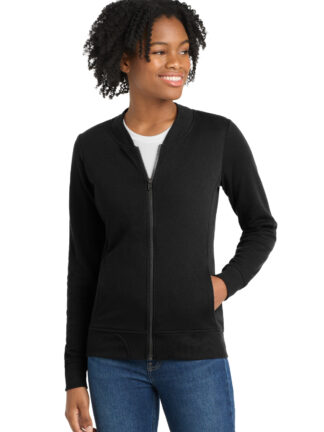 Sport-Tek Women's Lightweight French Terry Bomber LST274