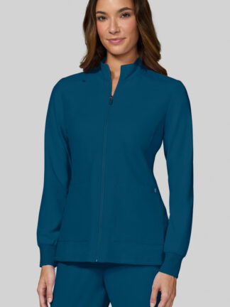 C400 Cureology Geneses Zipper Jacket Caribbean Blue