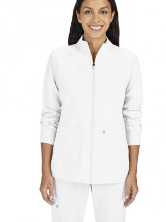 C400 Cureology Geneses Zipper Jacket White