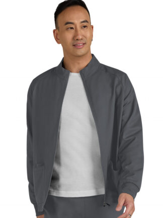C401 Cureology Alpha Zipper Jacket Pewter