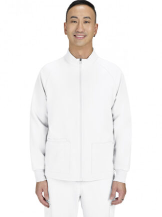 C401 Cureology Alpha Zipper Jacket White