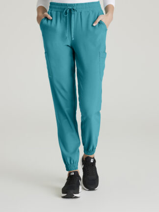 GSSP625 Evolve Stretch Terra Jogger Pant Teal Blue