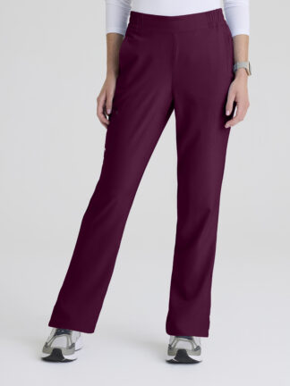 GSSP627 Evolve Stretch Cosmo Elastic Waist Pant Wine