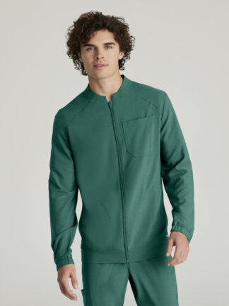 GSSW887 Evolve Stretch Cycle Warm-Up Jacket Hunter