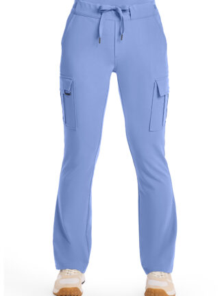 HH150 Quest Blair 6-Pocket Flare Leg Pant Ceil Blue