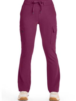 HH150 Quest Blair 6-Pocket Flare Leg Pant Wine