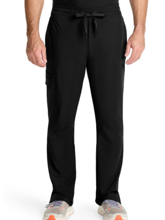 HH154 Quest Angelo Straight Leg Zip Fly Pant Black