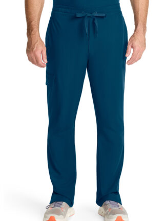 HH154 Quest Angelo Straight Leg Zip Fly Pant Caribbean Blue