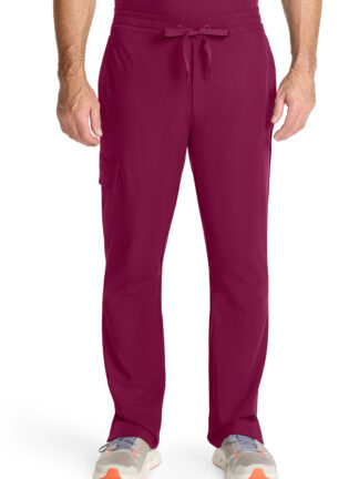 HH154 Quest Angelo Straight Leg Zip Fly Pant Wine