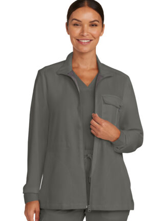 HH360 Quest Zip Front Utility Jacket Pewter