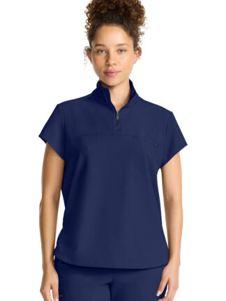 HH752 Quest Bella Quarter Zip Top Navy