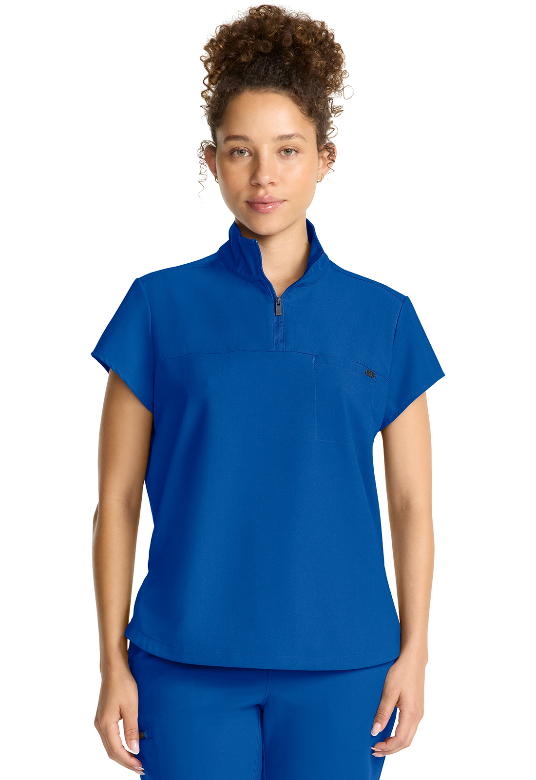 HH752 Quest Bella Quarter Zip Top Royal