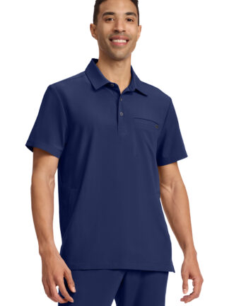 HH759 Quest Aidan Polo Collar Shirt Navy