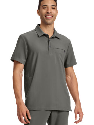 HH759 Quest Aidan Polo Collar Shirt Pewter