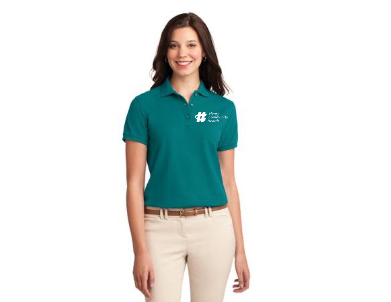 port authority ladies silk touch polo l500