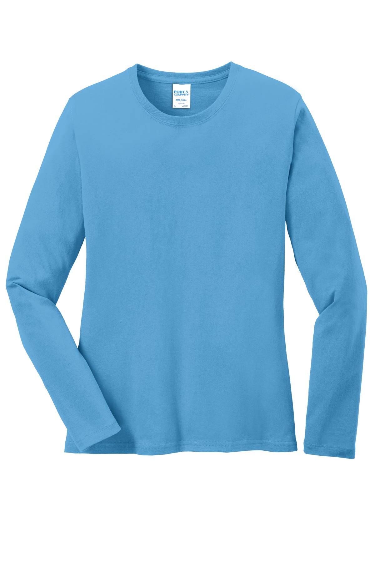 Port & Company Ladies Core Cotton Tee. LPC54 – BT Imprintables Shirts