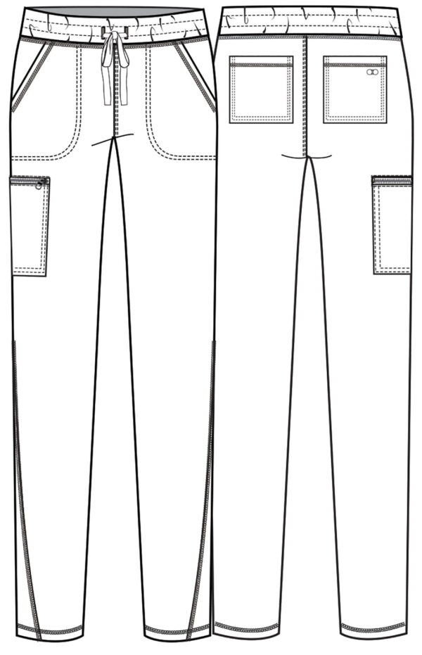 Cherokee Allura CKA184 Mid Rise Drawstring Cargo Pant - TALL – Valley West  Uniforms