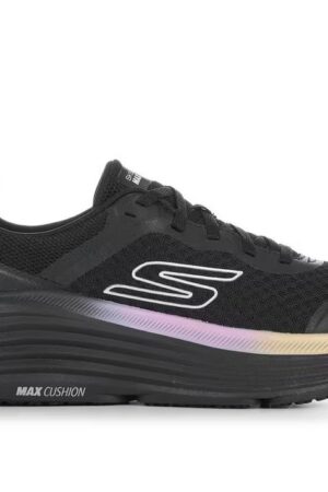 129470 Skechers Go Max Cushion Endeavour Running Shoes Black/Pink