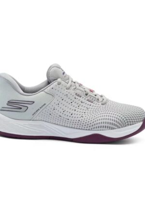 172101 SKECHERS VIPER COURT RELOAD Grey/Purple